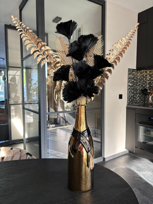Bloemstuk Champagne time
