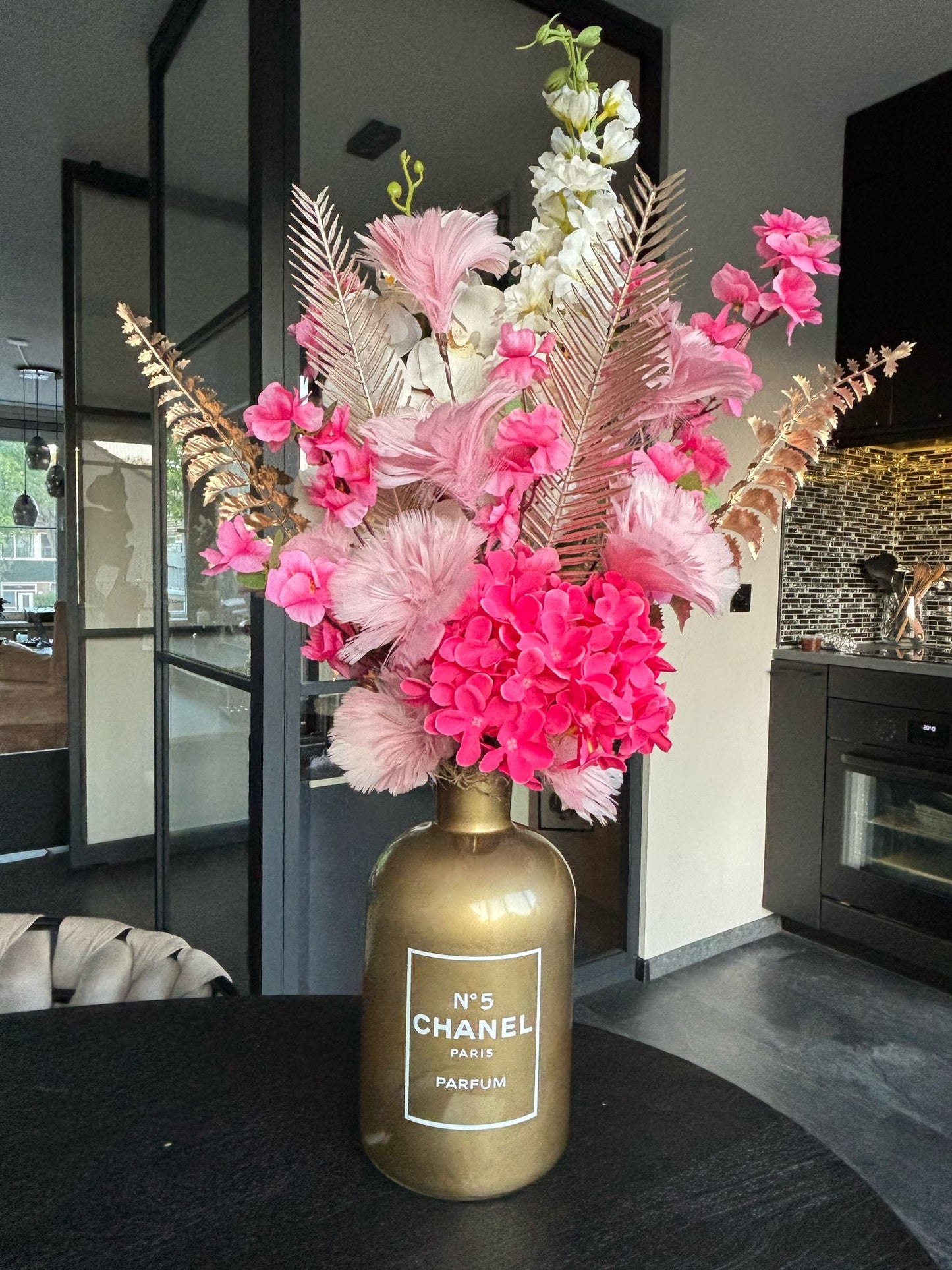 Bloemstuk Pink Party